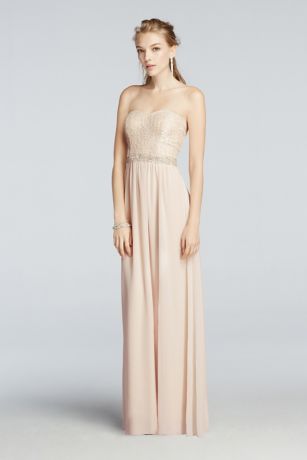 Blush Chiffon Dress